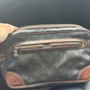Authentic Luxury Brown Monogram Men's Bag